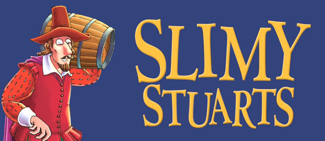 Horrible Histories Slimy Stuarts Banner